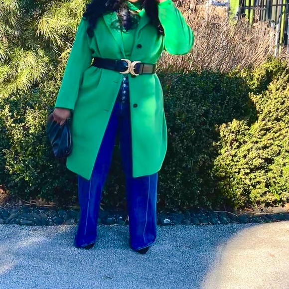 Green H&M Coat - Picture 2 of 3